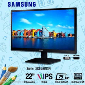 Monitor Samsung LS22B310EALXP1 - 22" FHD, Panel IPS, 75Hz, HDMI