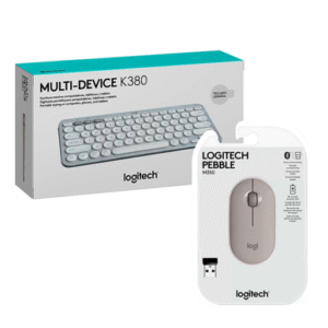 Teclado Logitech K380 + Mouse Pebble M350