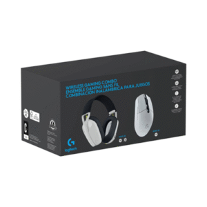 Combo Gamer Logitech G435 + G305 - Audífonos Inalámbricos LIGHTSPEED & Mouse Wireless | Blanco/Negro