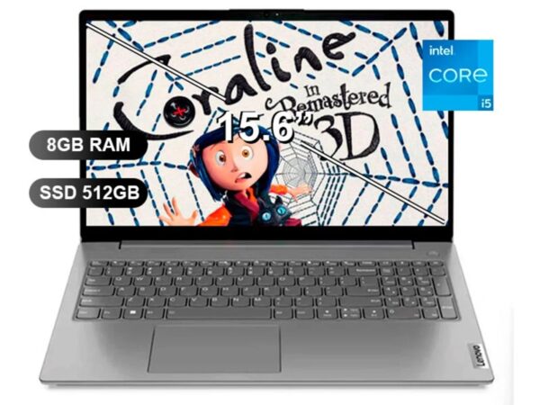 Notebook Lenovo V15 G4 IRU con Intel Core i5-13420H, pantalla 15.6" FHD y 8GB RAM