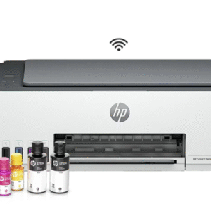 HP Smart Tank 580 con tanque de tinta recargable, Wi-Fi y copiadora a color.
