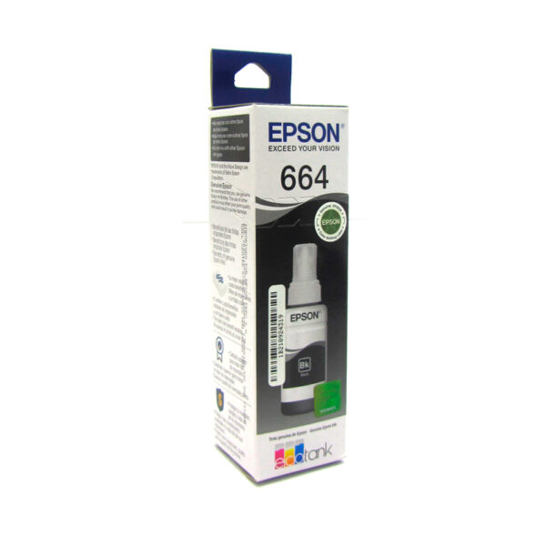 Botella de tinta EPSON Negra T664