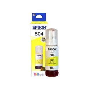 Botella de tinta EPSON Amarilla T504