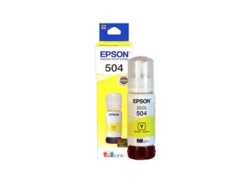 Botella de tinta EPSON Amarilla T504