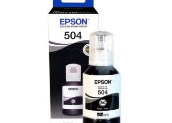 Botella de tinta EPSON Negra T504