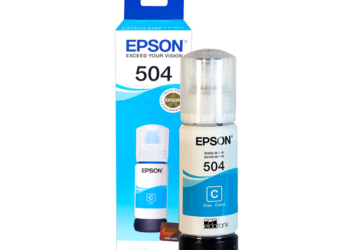 Botella de tinta EPSON Cyan T504